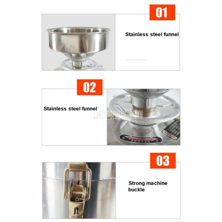 Household Stainless Steel Refiner Large Capacity Slurry Separation Fresh Grinding Soymilk Tofu Machine, CN Plug, 100/1100W, 125/1500W, 130/1800W