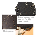 Barista Hairdresser Apron Florist Restaurant Bar Work Clothes, One Size – Durable Build, Easy to Use