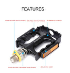 PROMEND Quick Release Ultralight Aluminium Alloy Bearing Bike Pedals, PD-M55Q