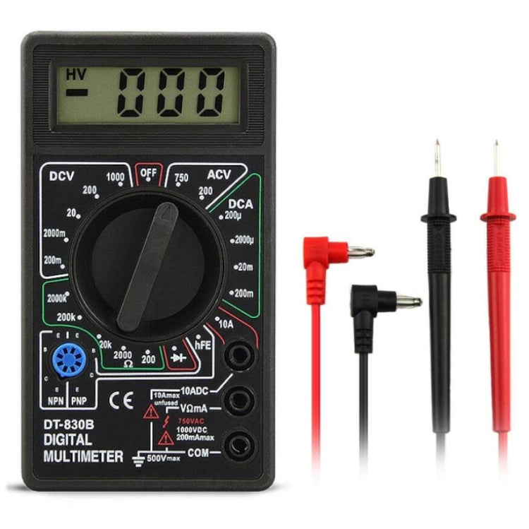 DT830B Mini Digital Multimeter Electrical Instrument, DT830B DT830B