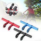 Cycling Handlebar Bike Flashlight Holder Handle Bar Bicycle Accessories Extender Mount Bracket – Aluminum Alloy, Non-slip