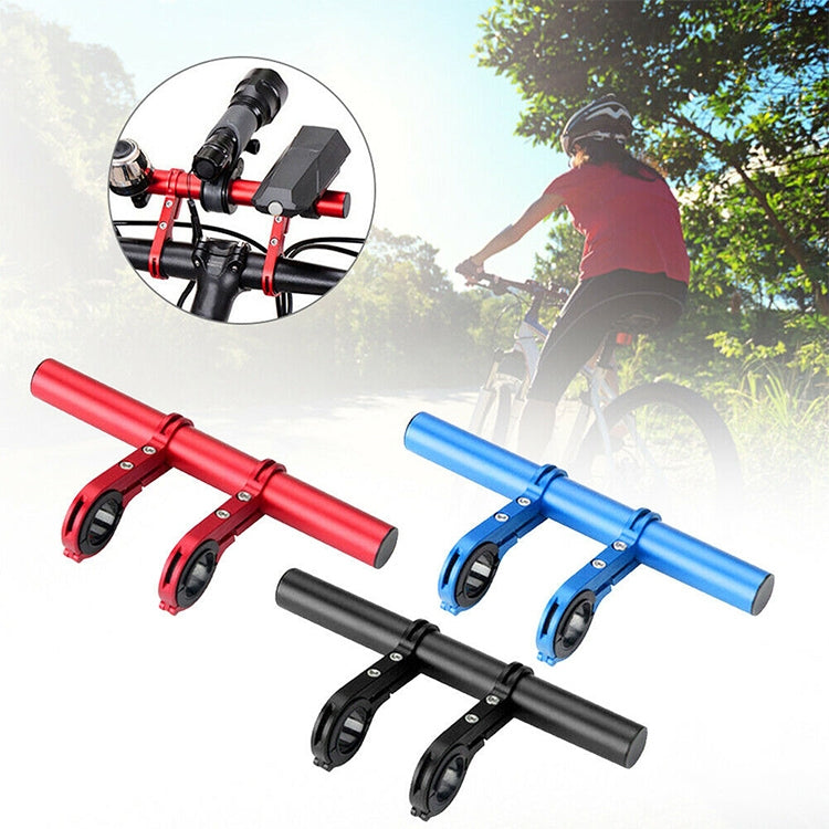 Cycling Handlebar Bike Flashlight Holder Handle Bar Bicycle Accessories Extender Mount Bracket – Aluminum Alloy, Non-slip