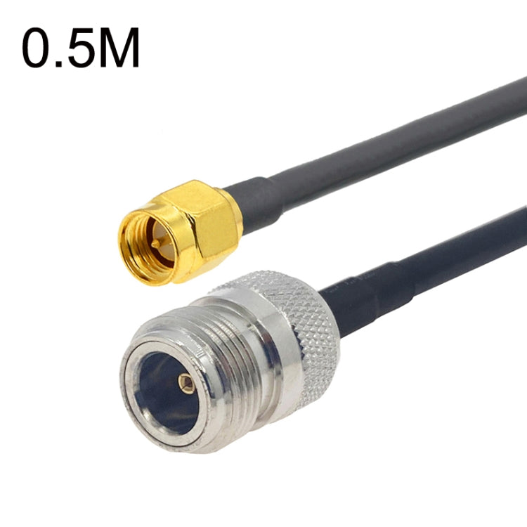 SMA Male to N Female RG58 Coaxial Adapter Cable, SMA Male to N Female 0.5m, SMA Male to N Female 1m, SMA Male to N Female 1.5m, SMA Male to N Female 3m, SMA Male to N Female 5m, SMA Male to N Female 10m – Data Transmission