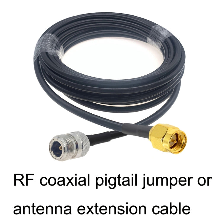 SMA Male to N Female RG58 Coaxial Adapter Cable, SMA Male to N Female 0.5m, SMA Male to N Female 1m, SMA Male to N Female 1.5m, SMA Male to N Female 3m, SMA Male to N Female 5m, SMA Male to N Female 10m – Data Transmission