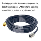 SMA Male to N Female RG58 Coaxial Adapter Cable, SMA Male to N Female 0.5m, SMA Male to N Female 1m, SMA Male to N Female 1.5m, SMA Male to N Female 3m, SMA Male to N Female 5m, SMA Male to N Female 10m – Data Transmission