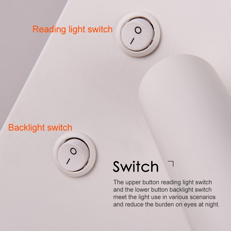Wireless Wall Lamp USB 5V Charger Wall Lights Hotel Headboard Reading Lighting Spot Luminaire Lamp, Left
