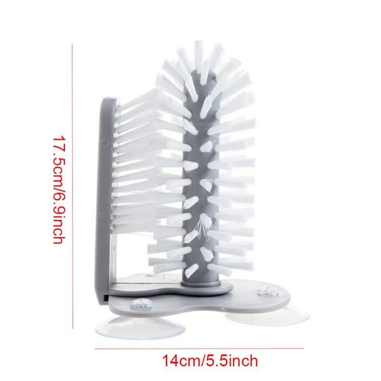 Suction Wall Lazy Cup Cleaning Brush Kitchen Bar Cleaning Tool, Suction Wall Cup Cleaning Brush