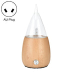 Waterless Diffuser Essential Oil Spray Wood Glass Aromatherapy Air Humidifier, AU Plug, UK Plug, EU Plug AU Plug Light Wood Grain