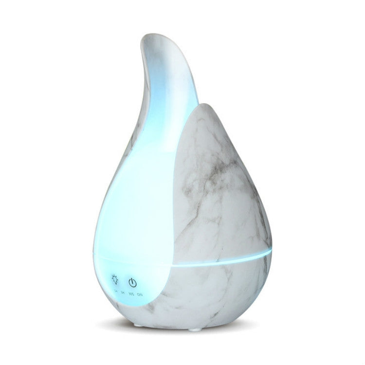 200ml Ultrasound Air Humidifier Aroma Essential Oil Diffuser 7 Colors LED Night Light Cool Mist Maker, UK Plug, EU Plug – Durable Build, Easy to Use EU Plug Marble Base