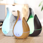 200ml Ultrasound Air Humidifier Aroma Essential Oil Diffuser 7 Colors LED Night Light Cool Mist Maker, UK Plug, EU Plug – Durable Build, Easy to Use