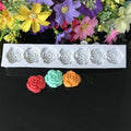 Rose Flower Silicone Mold Fondant Cake Decorating Tools Baking Tools, Rose Flower Shape Rose Flower Shape