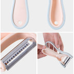 Fruit Vegetable Peeler Planer Potato Carrot Kitchen Tool, Fruit Vegetable Peeler Planer(Beige)