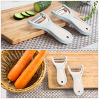 Fruit Vegetable Peeler Planer Potato Carrot Kitchen Tool, Fruit Vegetable Peeler Planer(Beige)
