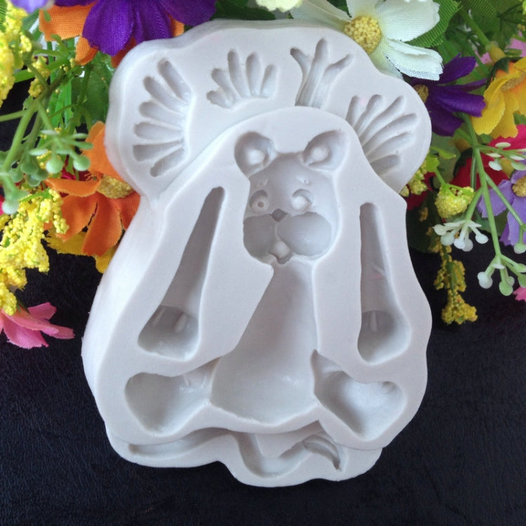 2 PCS 3D Animal Shape Silicone Form Fondant Cake Biscuit Molds, 3D Animal Shape(Lion)