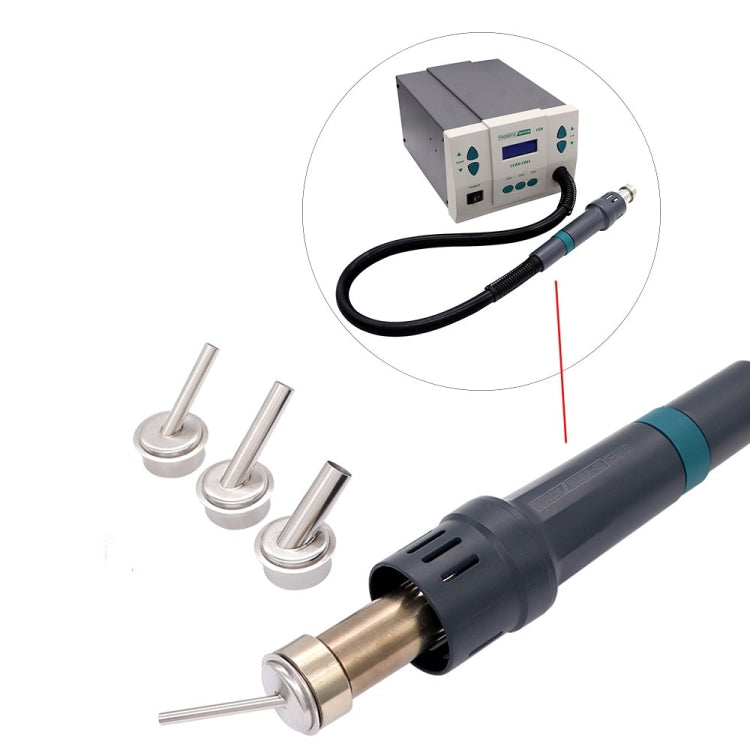 6 In 1 Quick Off 861DW Hot Air Gun Oblique Mouth Nozzle, Hot Air Gun Nozzle – Durable Build, Easy to Use Hot Air Gun Nozzle