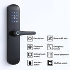 S011M Multi-functional Automatic Fingerprint Lock Hotel Apartment Intelligent Electronic Swipe Password Lock