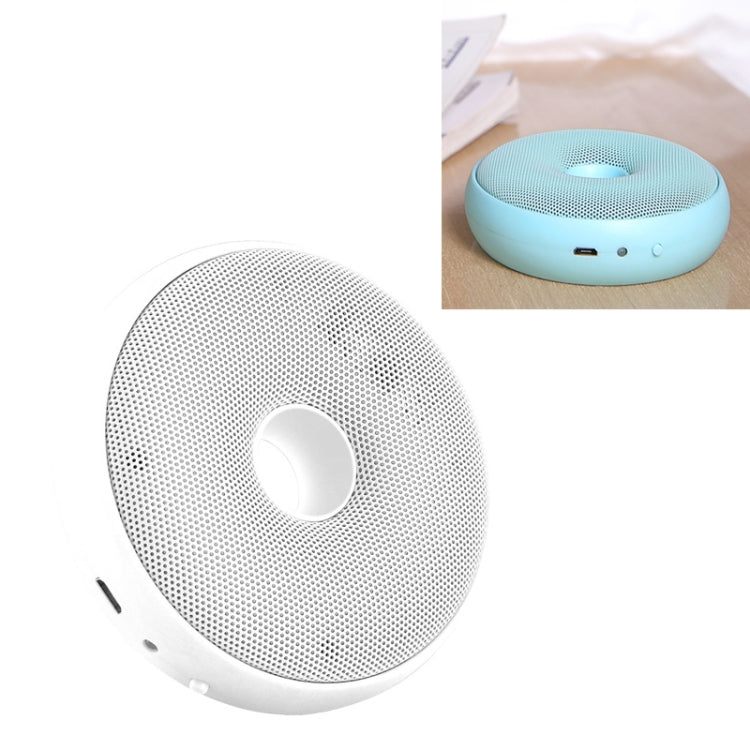 Portable Donut Electric Air Purifier Home Car Anion Ozone Deodorizer White