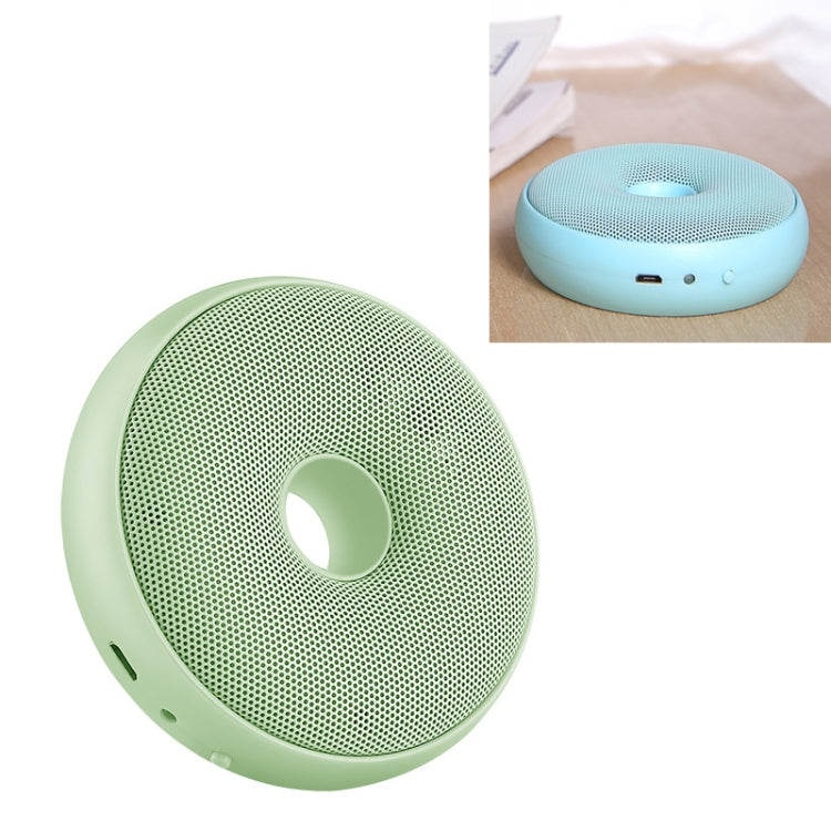 Portable Donut Electric Air Purifier Home Car Anion Ozone Deodorizer – Durable Build, Easy to Use Green
