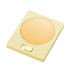 Home USB Constant Temperature Cup Mat Heat Thermos Coaster, With Adapter, Without Adapter With Adapter Lemon Yellow