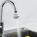 2 PCS Faucet Booster Shower Anti-splash Sprinkler Accessories Kitchen Tap Water-saving Adjustment Filter, Faucet Booster Shower