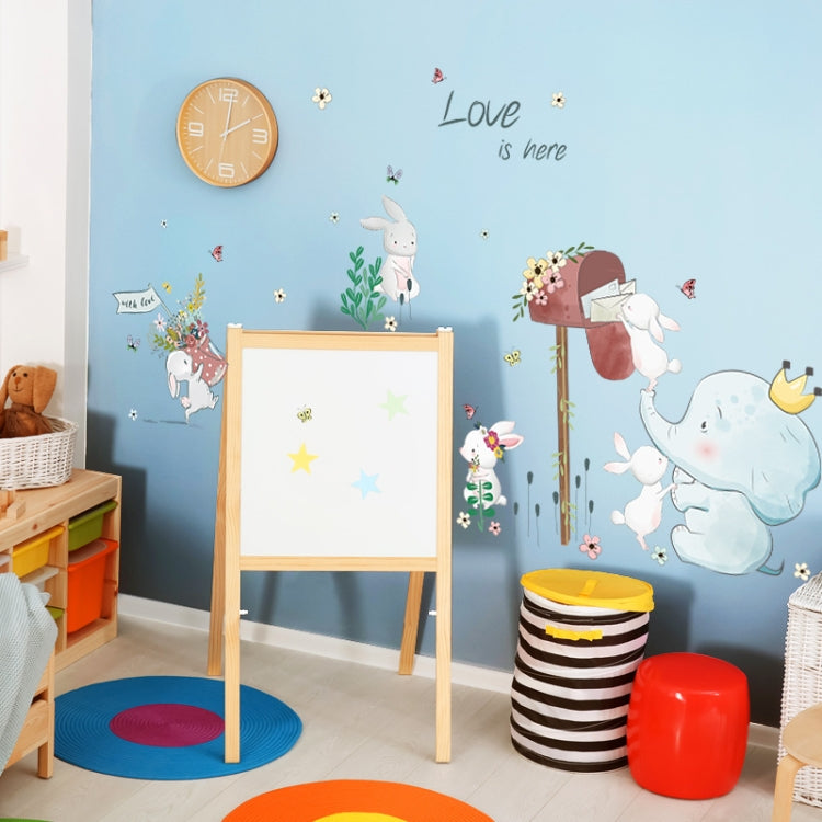 Cartoon Cute Children Room Bedside Kindergarten Layout Decorative Wall Stickers, Cartoon Cute – Waterproof