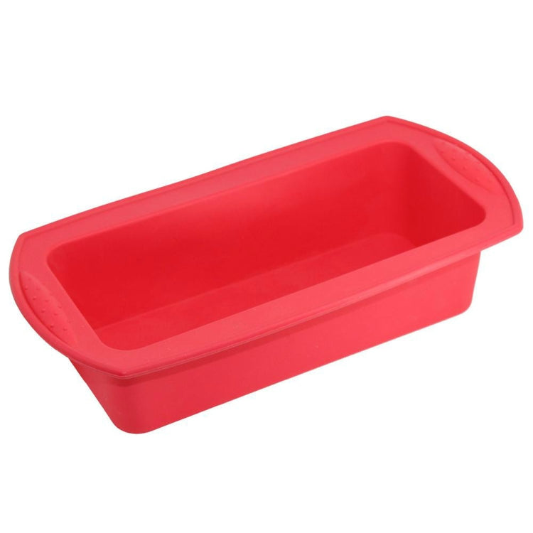 Rectangular Silicone Mold Chocolate Cake Decoration Accessories Baking Tools Red