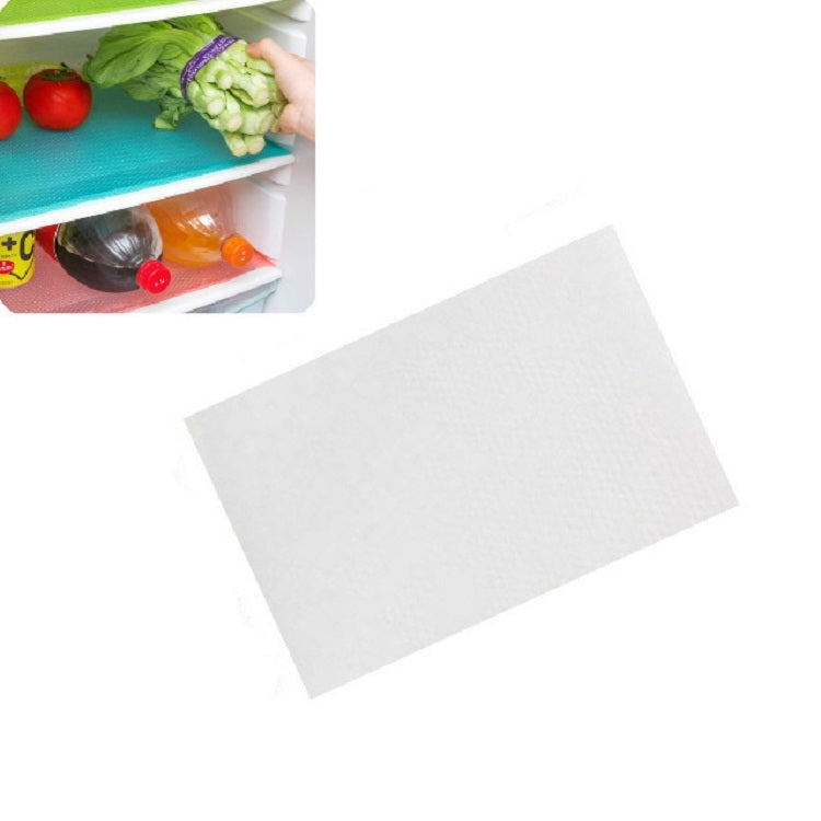 4 PCS / Set Environmentally Friendly Waterproof Washable Antibacterial Antifouling Refrigerator Mat, Transparent White, Transparent Green, Transparent Pink, Transparent Blue, Blue, Green, Pink – Waterproof, Non-slip