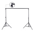 200 * 300cm Photo Studio Background Support Backdrop Crossbar Kit, 200x300cm 200x300cm