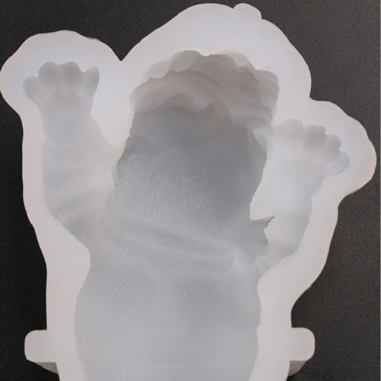 2 PCS 4 Inch Shapi Dog Mousse Cake Silicone Mold 3D Stereo Ice Cream Mold Dirty Dog Chocolate Mold, Shapi Dog Shape