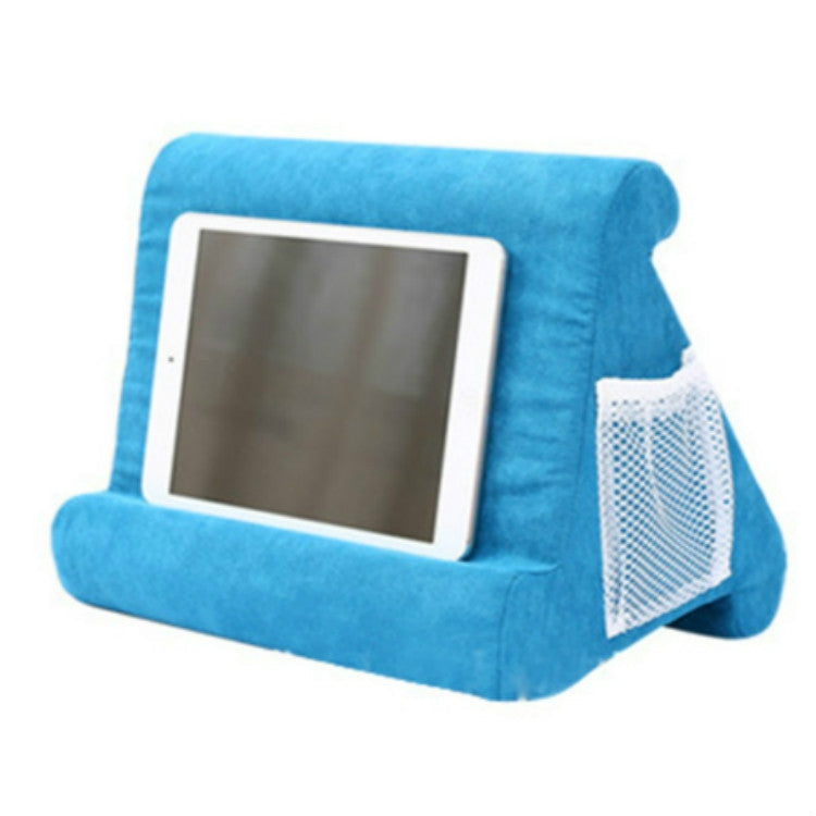 Laptop Holder Tablet Pillow Multifunction Laptop Cooling Pad Rest Cushion – Flip Lake Blue