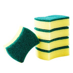 10 PCS Magic Sponge Eraser Cleaner Kitchen Clean Scouring Cloth Dish Washing Kitchen Cleaning Tools, 10x8x3cm, Waist Shape