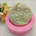 DIY Chocolate Cake Pudding Decoration Tool Face Silicone Model Baking Mold, Face licone Model Face licone Model