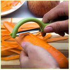 4个一卖 Stainless Steel Round Handle Peeler Sugar Cane Scraper Fruit Plane, 4 PCS Apple Peeler Knife (Dark Gery), 4 PCS Apple Peeler Knife (Green), 4 PCS Apple Peeler Knife (White), 4 PCS Apple Peeler Knife (Light Gery), 4 PCS Apple Peeler Knife (Black) ...