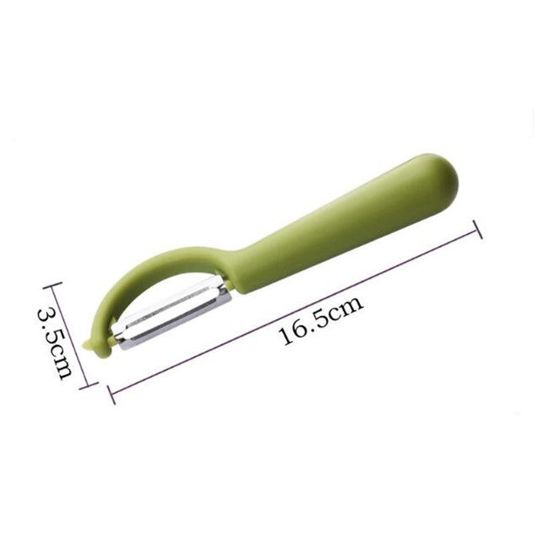 4个一卖 Stainless Steel Round Handle Peeler Sugar Cane Scraper Fruit Plane, 4 PCS Apple Peeler Knife (Dark Gery), 4 PCS Apple Peeler Knife (Green), 4 PCS Apple Peeler Knife (White), 4 PCS Apple Peeler Knife (Light Gery), 4 PCS Apple Peeler Knife (Black) ...