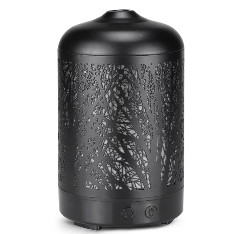 Metal Tree Air Humidifier Essential Oil Diffuser Mist Maker Colorful LED Lamp Diffuser Aromatherapy Air Purifier,, EU Plug – TPU