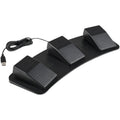 Pcsensor FS23 CF Foot Pedal Switch Keyboard Control Mouse Game Combo Pedal, Photoelectric Mute, Mechanical Sound – Durable Build, Easy to Use Photoelectric Mute