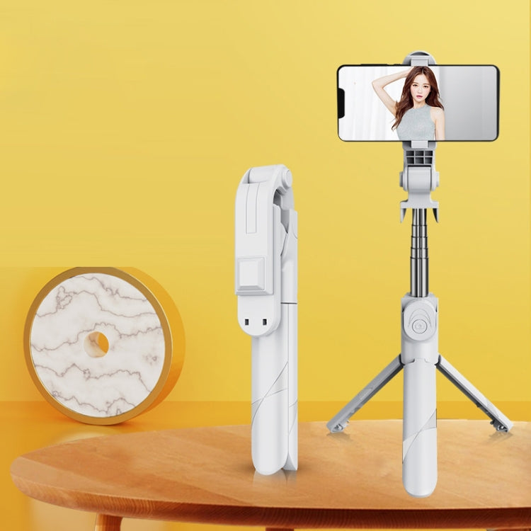 Mini Bluetooth Live Tripod Selfie Stick, XT02P, XT02S, XT02SP XT02P White