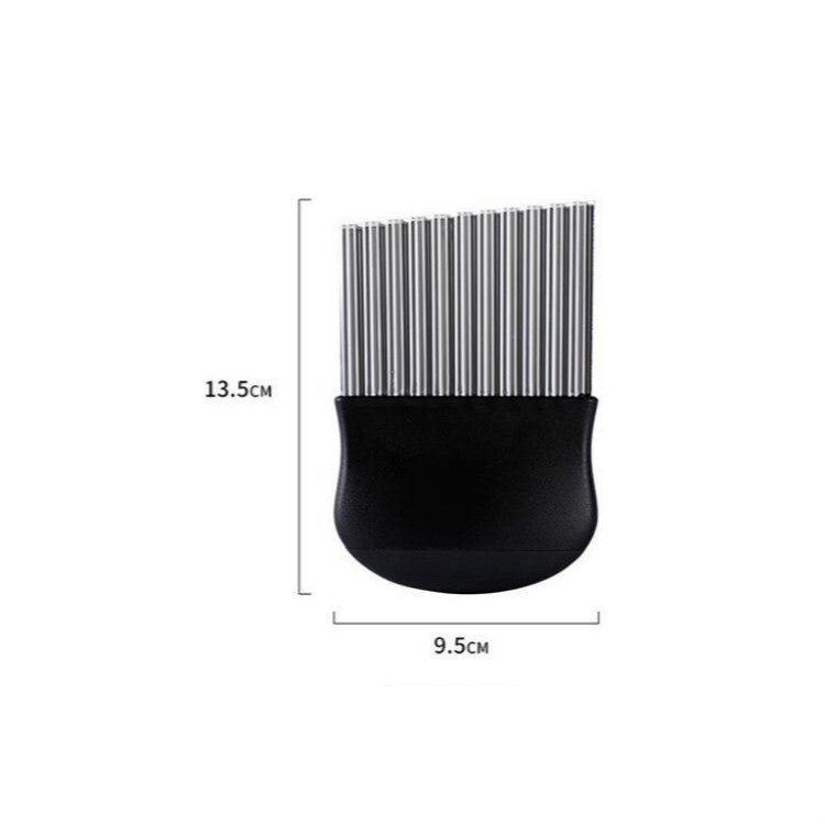LsCook French Fries Cut Stainless Steel Saw Blade Serrated Cutter Fruit and Vegetable Tools Wave Knife Kitchen Equipment Accessories, Style 3