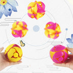 Creative Hand Throwing Color Changing Ball Transformation Telescopic Deformation Ball Magic Props Educational Children Toys, Magic Ball
