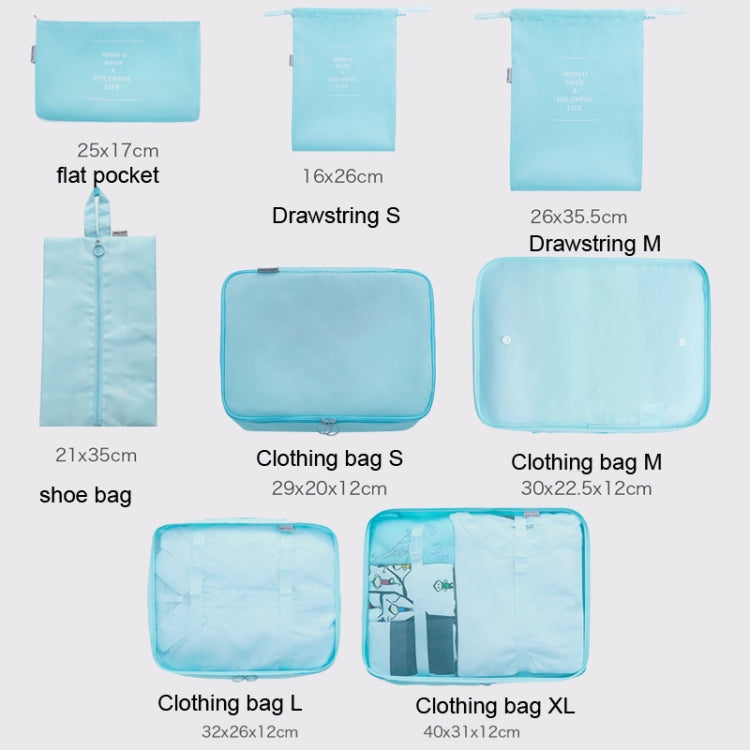 Travel Storage Bag Set Folding Storage Bag, 10 In 1