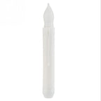12 PCS/ Box LED Electronic Candle Light Flameless Candle Light Long Rod Christmas Candle, Flashing Warm White Light