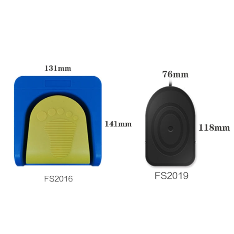 Pcsensor USB Foot Pedal Control Switch Keyboard Adapter For Computer, FS2016, FS2019 – Durable Build, Easy to Use