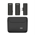 Wireless Lavalier Noise Canceling Microphone with Charging Case, S13 Dual Microphone Black USB-C/Type-C Interface, S13 Dual Microphone Black 8 Pin Interface, S13 One To Two Yellow Case USB-C/Type-C Interface S13 Dual Microphone Black USB-C Type-C Interface