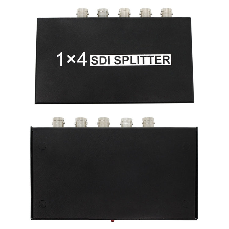 1 In 4 Out SD-SDI / HD-SDI / 3G-SDI Distribution Amplifier Video SDI Splitter, 1 In 4 Out – TPU
