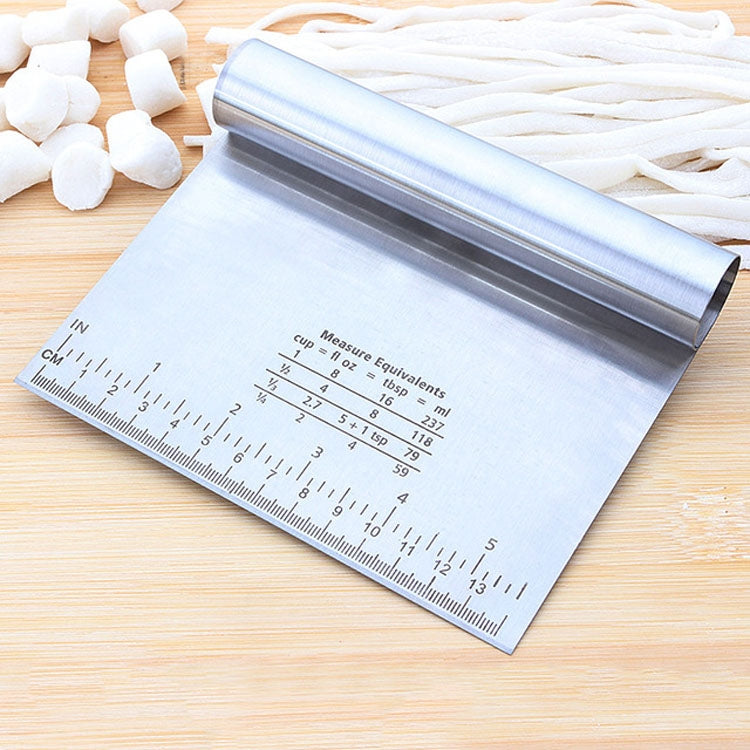 Home Durable Stainless Steel with Scale Section Noodle Cutter Baking Tools, Noodle Cutter (Silver) Noodle Cutter (Silver)