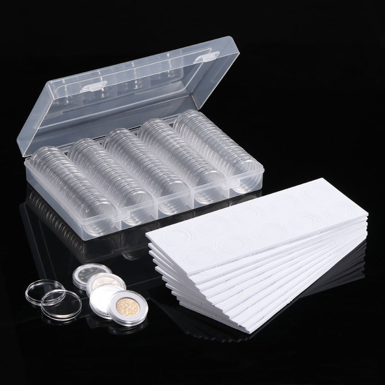 Coin Capsules 100 x 30mm Round Boxes Commemorative Coin Protection Box, 2pcs 30mm – Durable Build, Easy to Use 2pcs 30mm