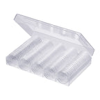 Coin Capsules 100 x 30mm Round Boxes Commemorative Coin Protection Box, 2pcs 30mm – Durable Build, Easy to Use