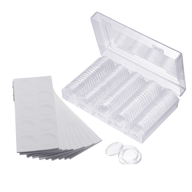 Coin Capsules 100 x 30mm Round Boxes Commemorative Coin Protection Box, 2pcs 30mm – Durable Build, Easy to Use