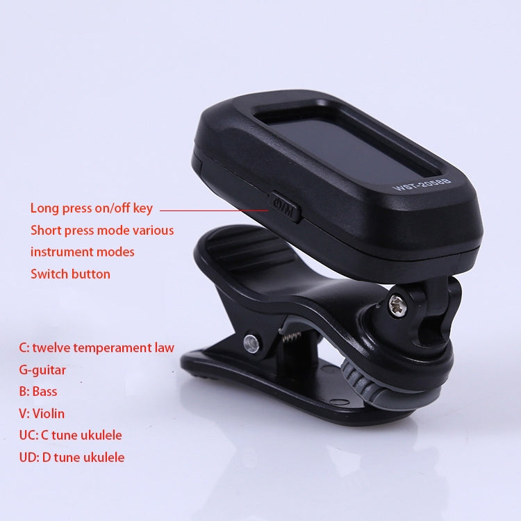 Little Angel WST-2058B Guitar Capo Electronic Tuner, 5×3.7×2.7cm – Durable Build, Easy to Use