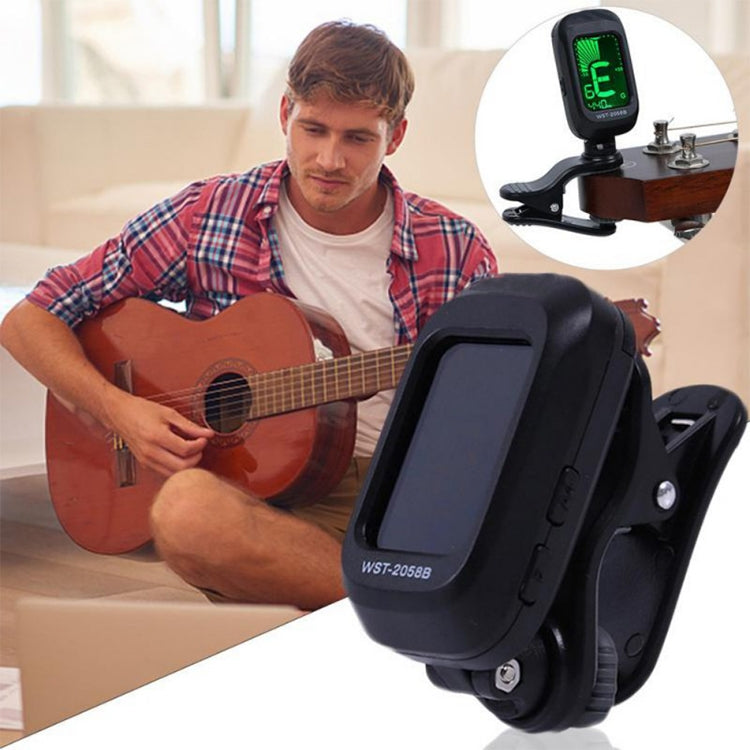 Little Angel WST-2058B Guitar Capo Electronic Tuner, 5×3.7×2.7cm – Durable Build, Easy to Use